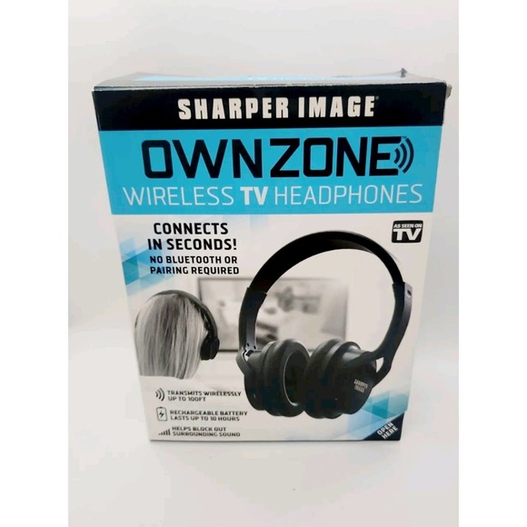 Image Wireless Headphones Sharper Image Bluetooth Earbuds Pairing - Main Image